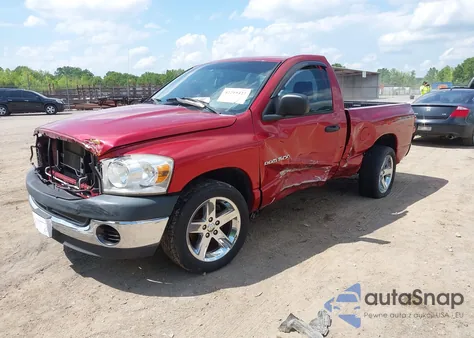 2007 Dodge Ram 1500 St from USA, damaged, VIN 1D7HA16K37J571054